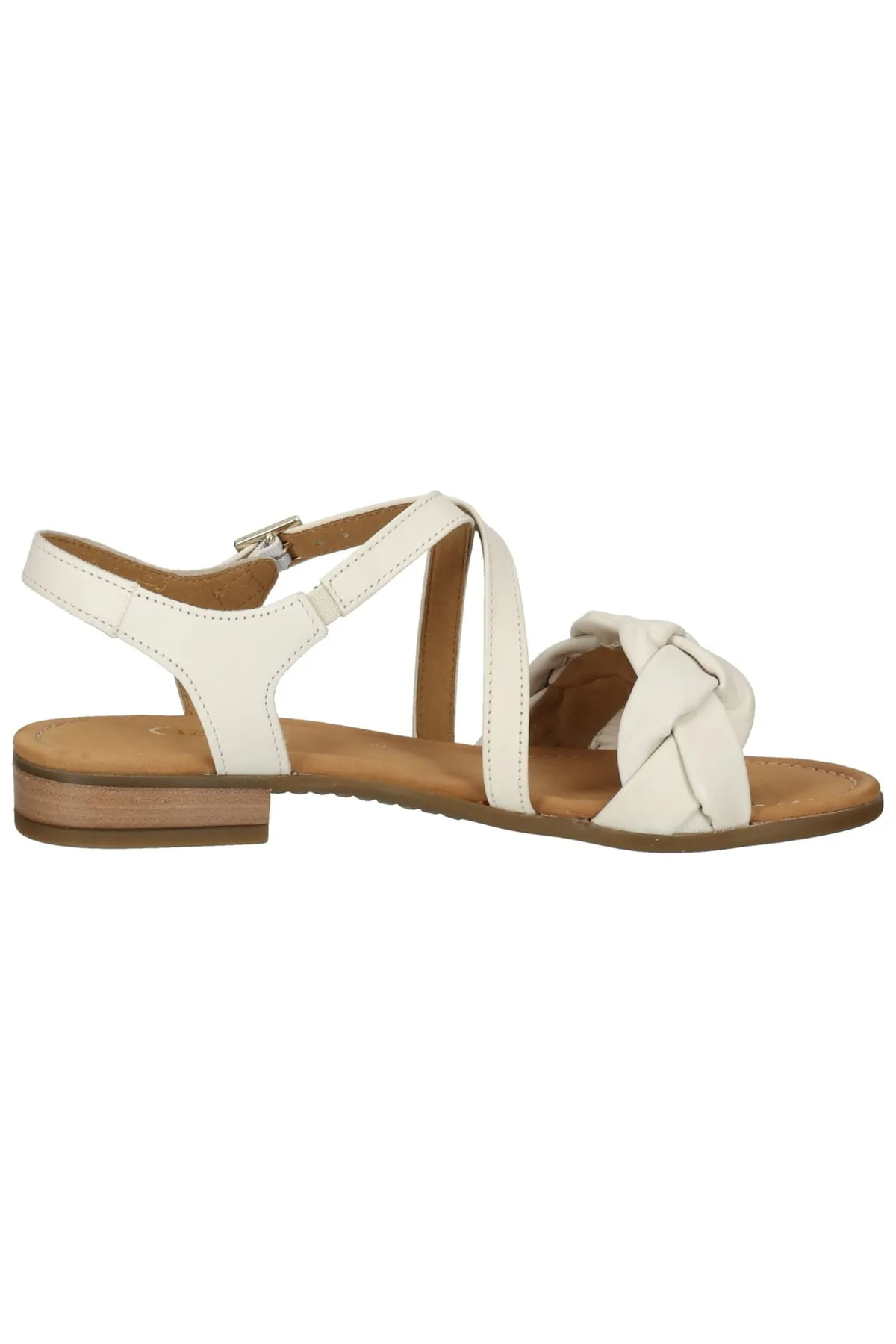 GABOR  Sandalette - Beige - Blockabsatz