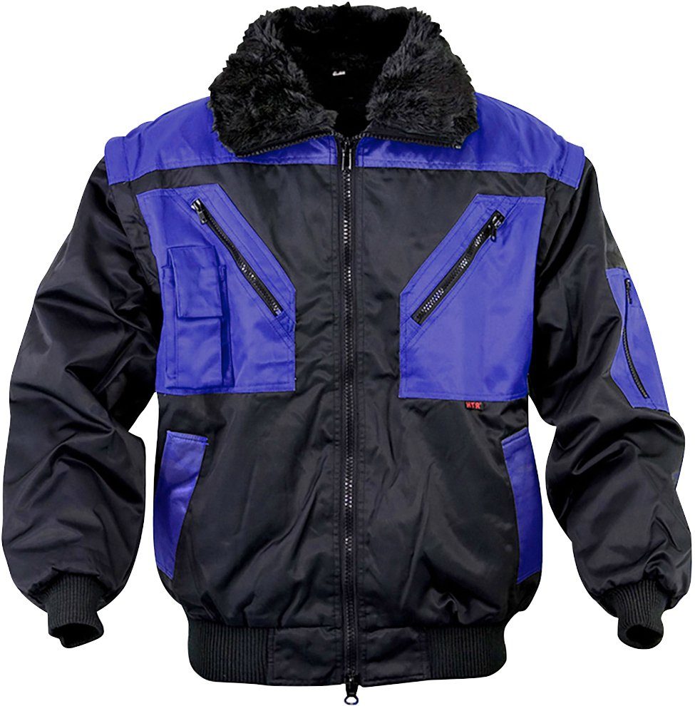 Norway Arbeitsjacke Pilot Pilotenjacke, wärmend, wasserabweisend, Ärmel abnehmbar (2-in-1 Jacke)