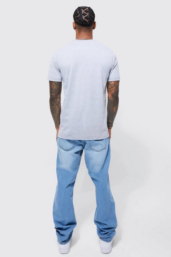 Slim-Fit Man Colorblock T-Shirt