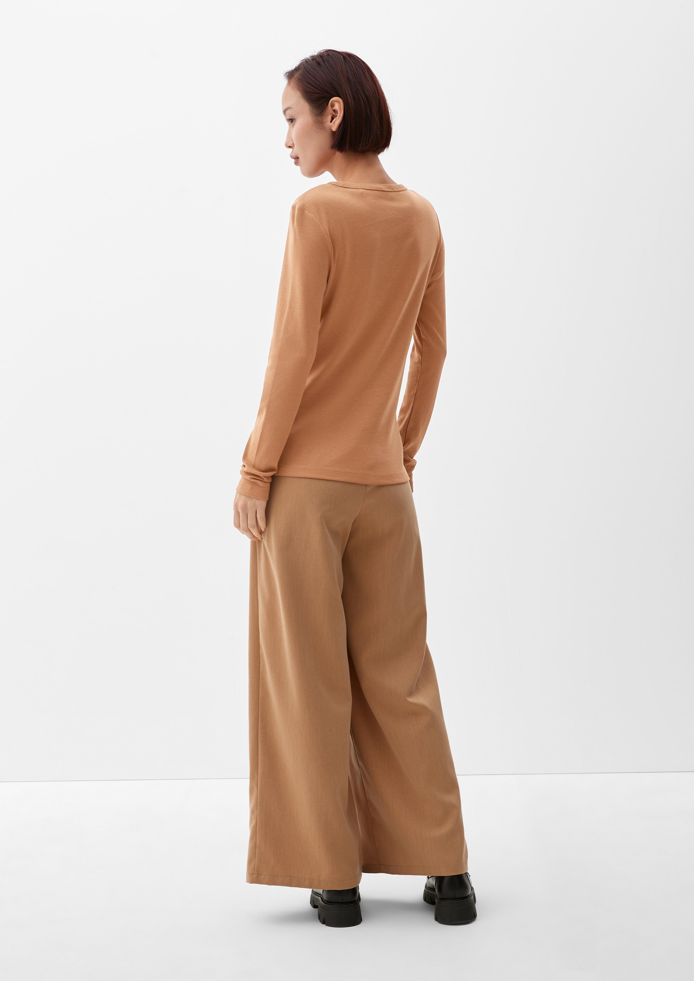 Langarmshirt aus Baumwolljersey  2122612-8469