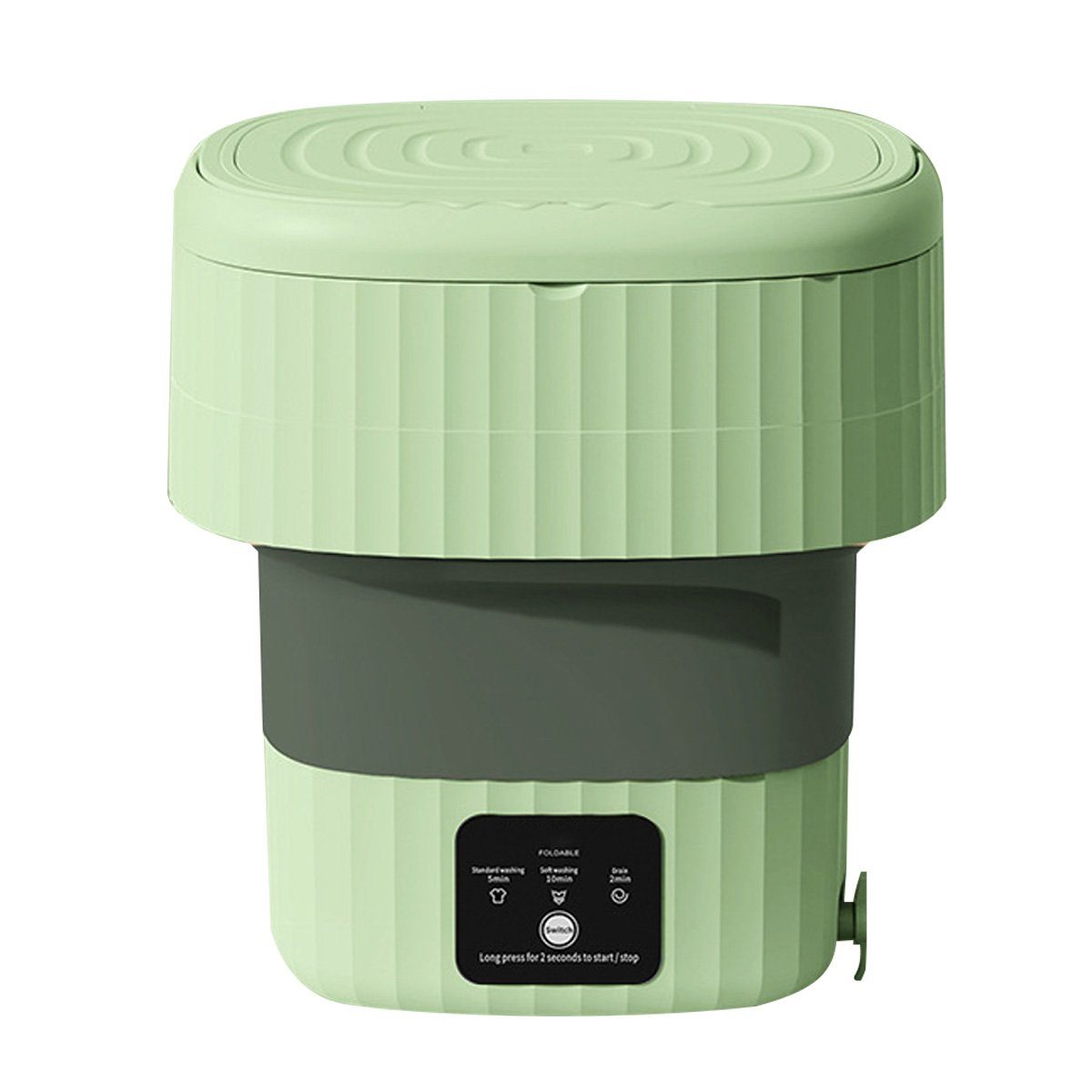 Hikeren Wäscheschleuder 9L Mini Waschmaschine Faltbar,Wäschewanne,Mit Ablaufkorb,10W