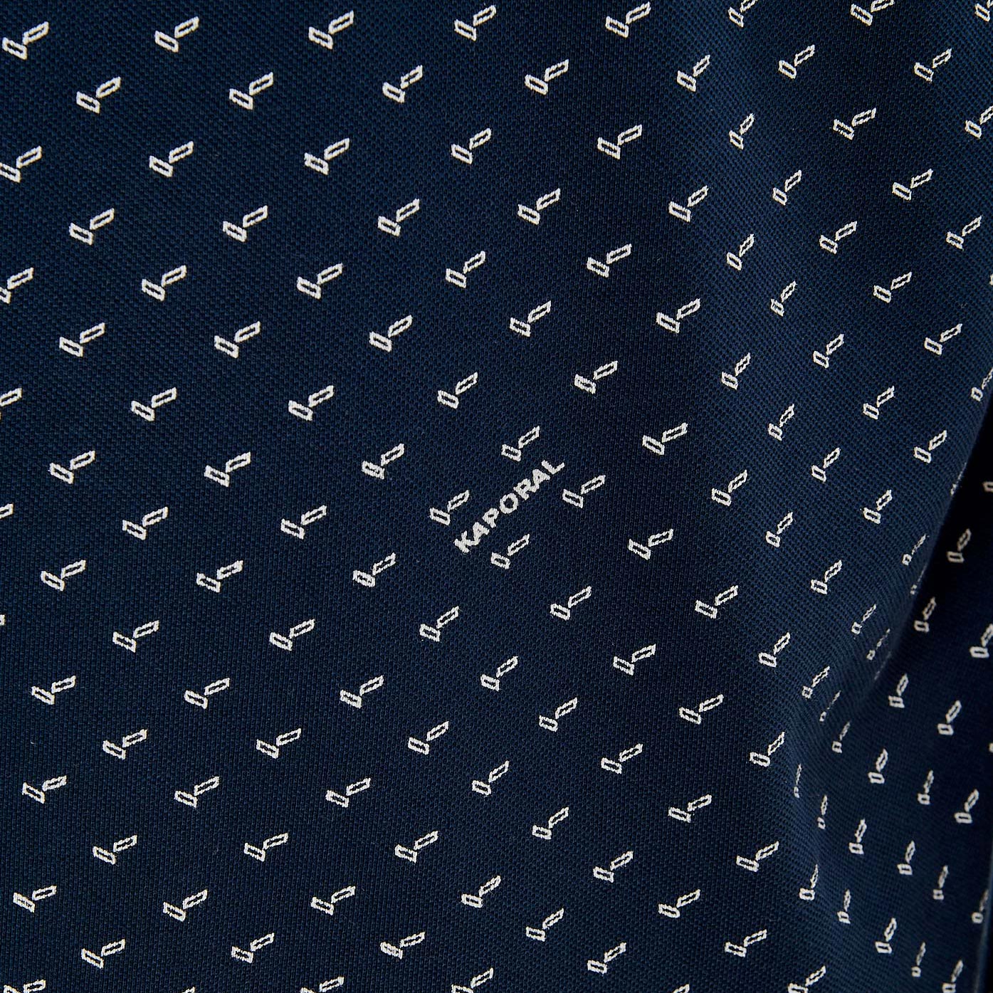 TEREL  Polo bleu marine homme 100% coton