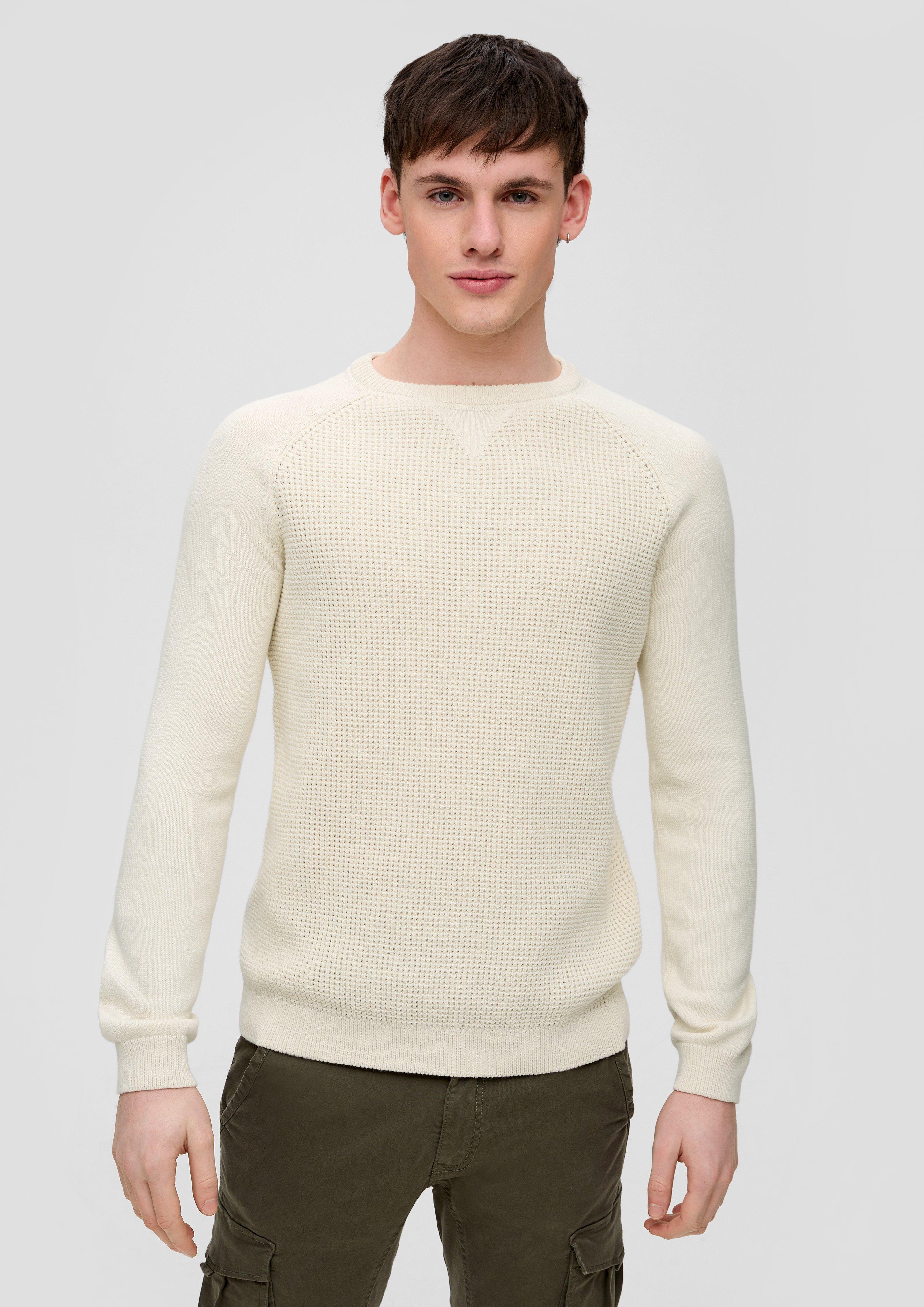 Strickpullover mit Raglanärmeln  2145183-01W0
