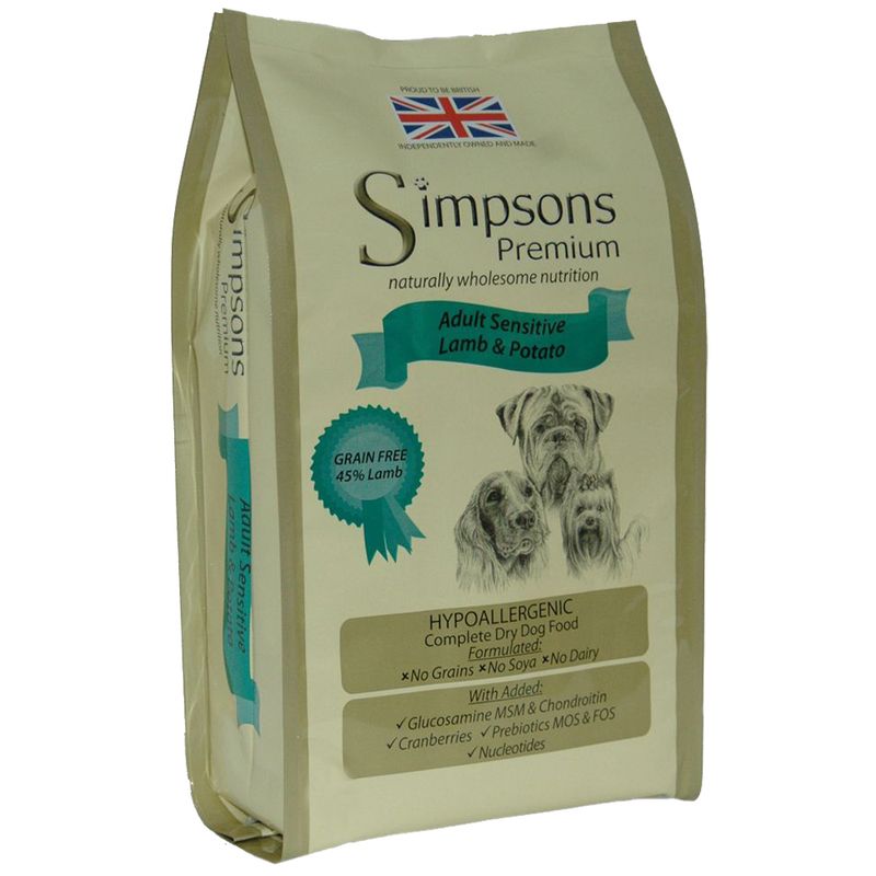 Simpsons Premium Adult Sensitive Lamm & Kartoffel