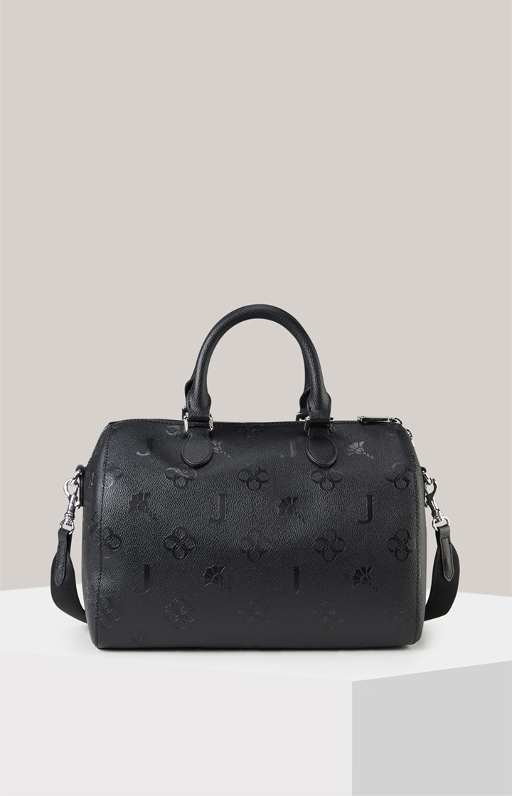 Handtasche Decoro Stampa Aurora in Schwarz