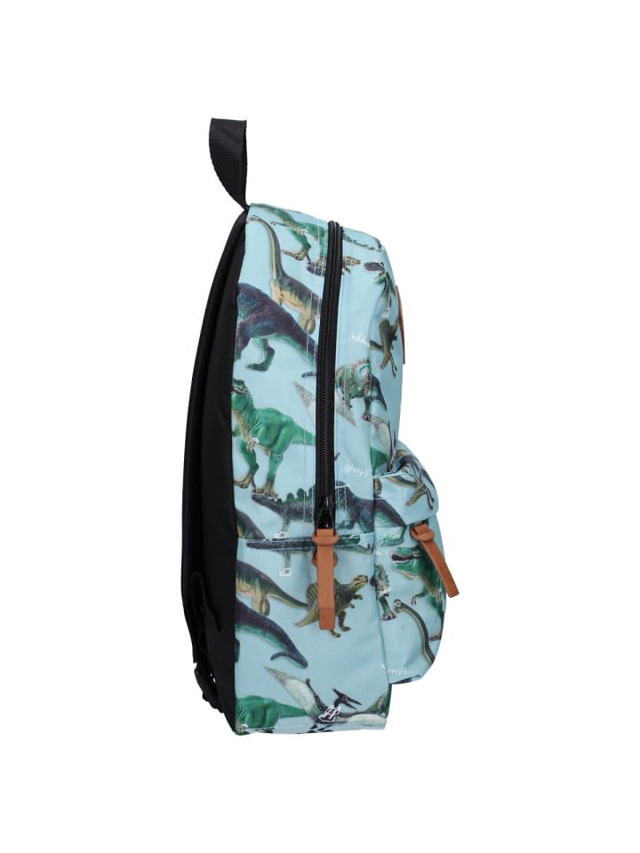 COFI 1453 Skooter Dino Kinderrucksack – Verstärkt &gepolsterten Gurten in Blau günstig kaufen 35 x 26 cm