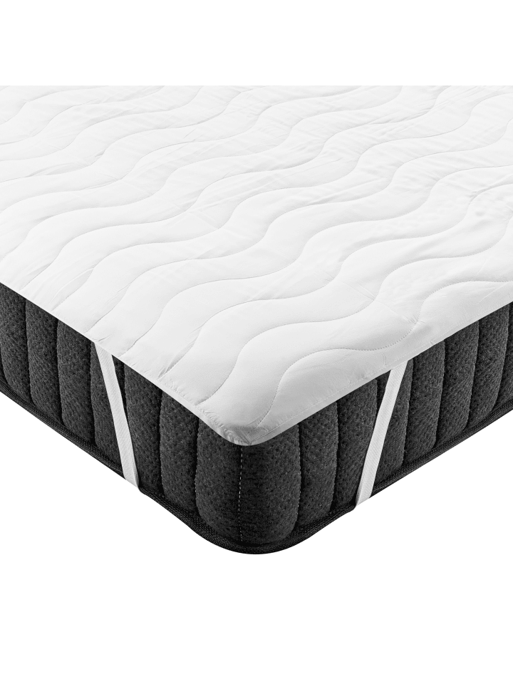 Beliani Topper RUEN in Weiß - (W) 140 x (H) 1 x (L) 200 cm günstig kaufen onesize