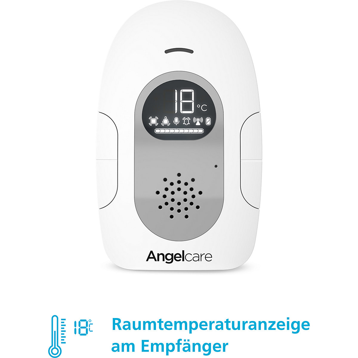 Angelcare® SmartSensor Pro 2: 2-in-1 Baby-Überwachung Audio + Bewegung mit zwei Wireless Sensormatten