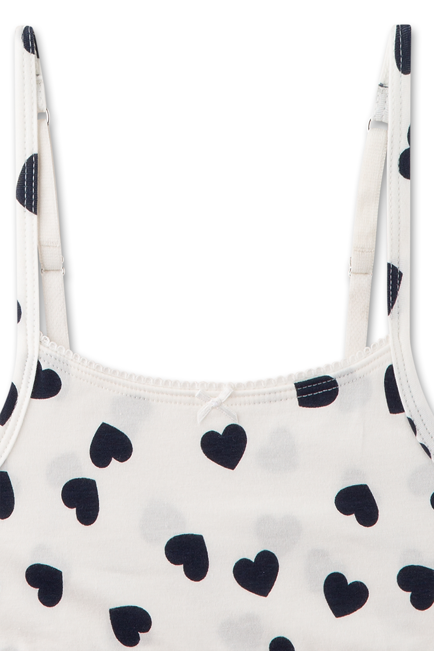 Mädchen-Bustier off-white