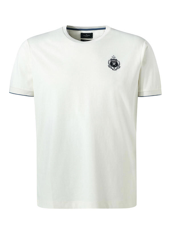 HACKETT, T-Shirt, Classic Fit, Baumwolle, ecru