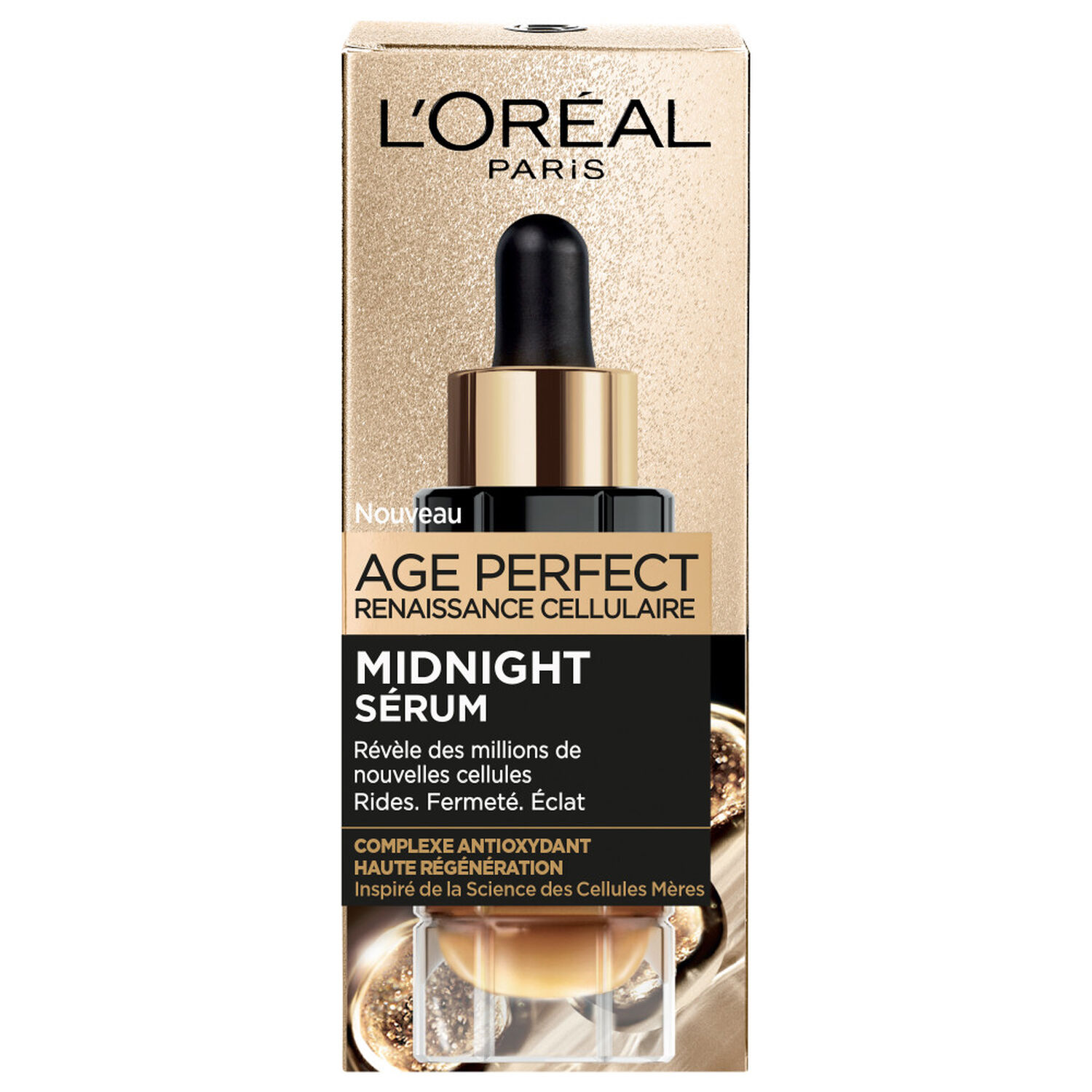 L'Oréal Paris Age Perfect Renaissance Cellulaire Sérum Anti-Âge, Anti-rides, Eclat et Fermeté de la Peau