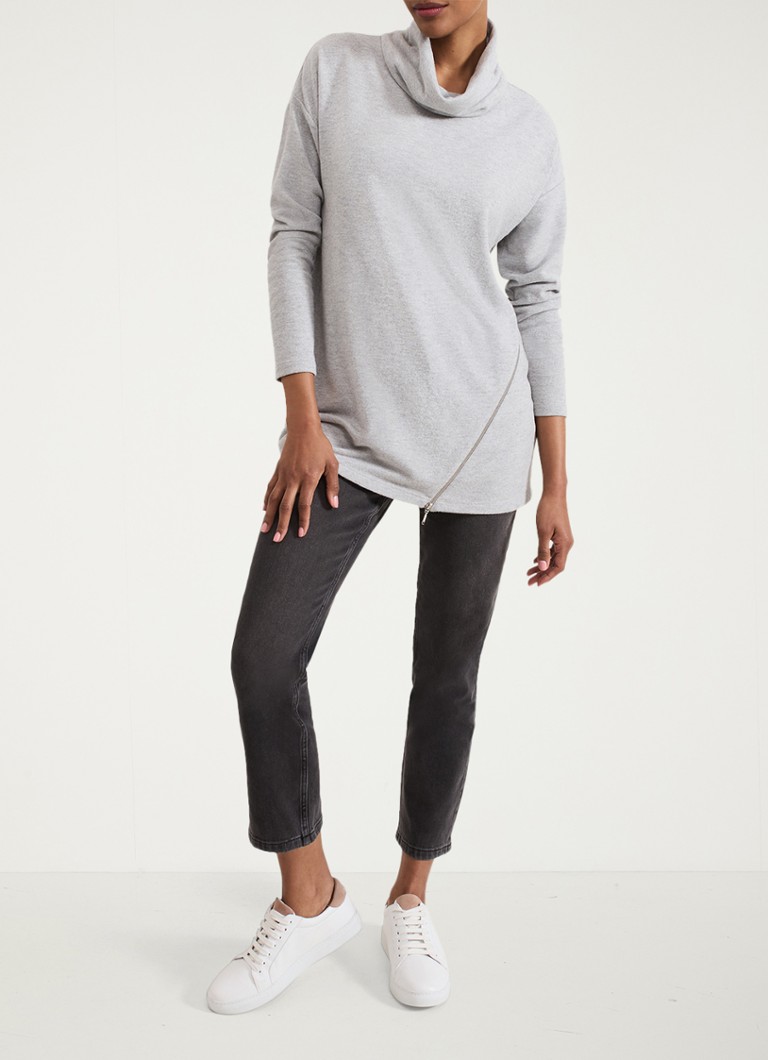 Pulover Phase Eight Klara din tricot fin cu guler înalt