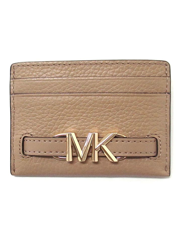 Michael Kors Leder-Kartenetui in Camel - (B)10 x (H)7,5 x (T)1 cm günstig kaufen onesize