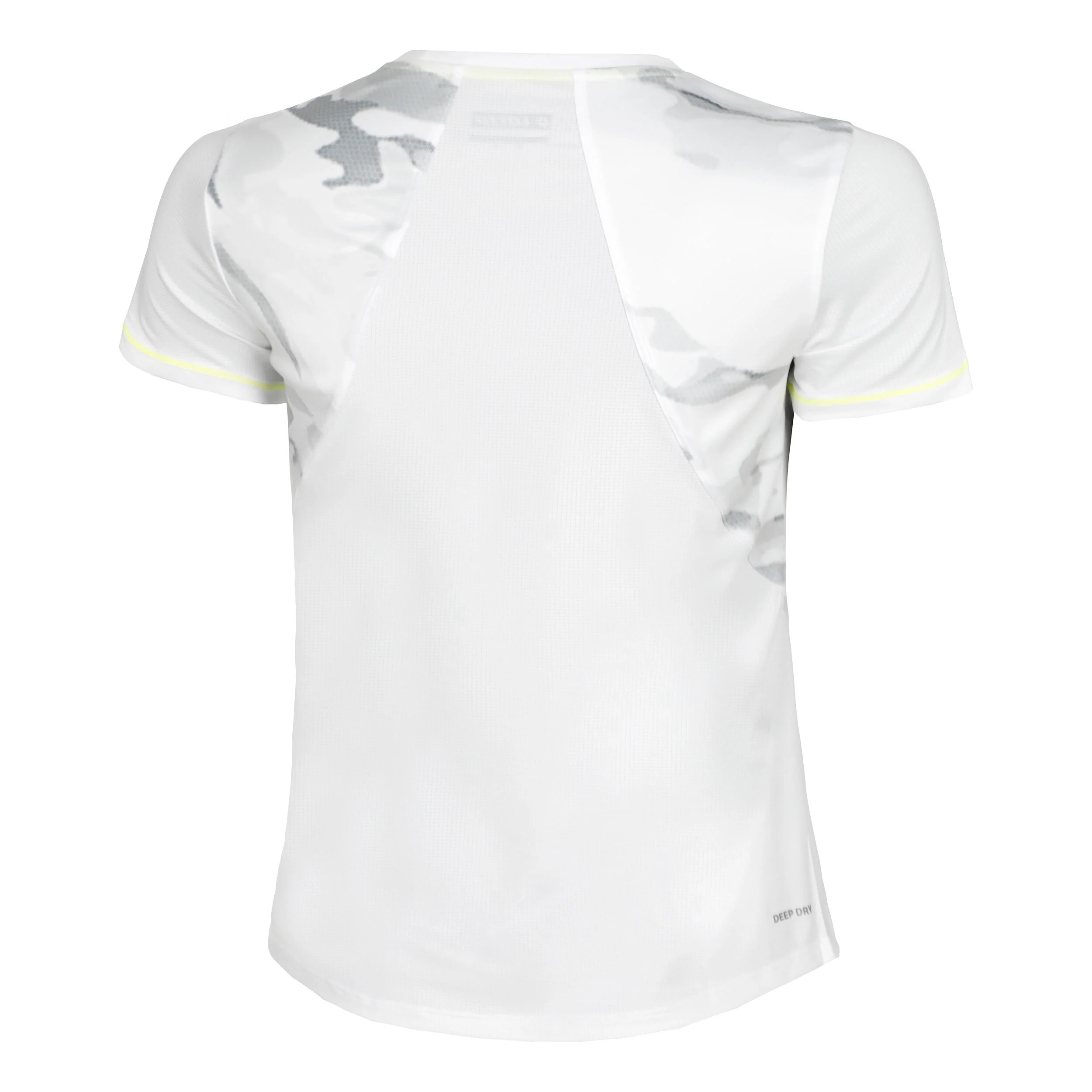 Tech T-Shirt Damen - Weiß, Grau