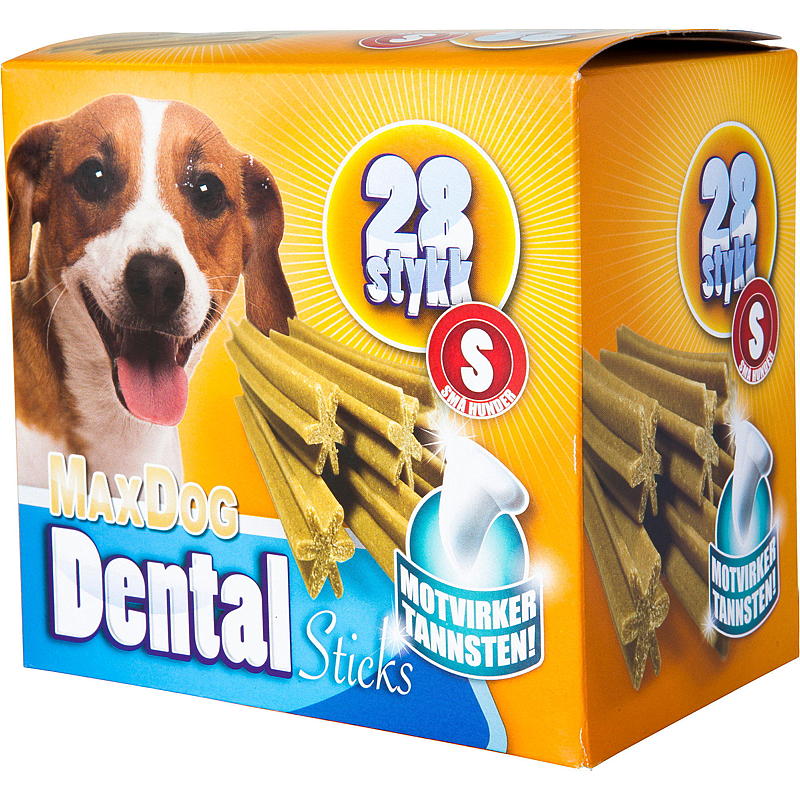MaxDog Dental sticks S 28 stk, 440 g MaxDog