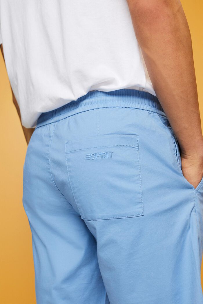 Shorts aus Baumwolltwill