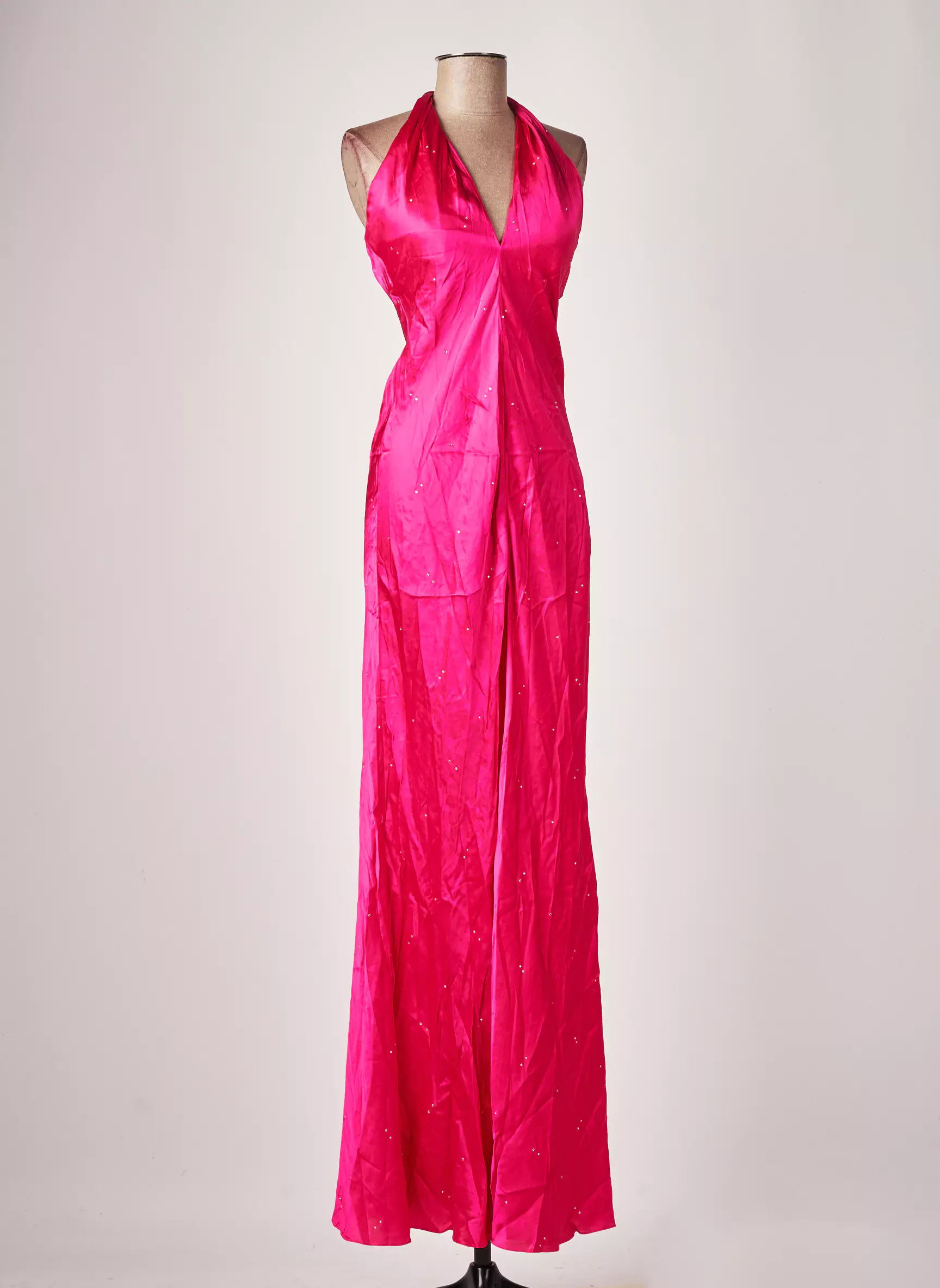 Azzaro Robes Longues Femme couleur rose