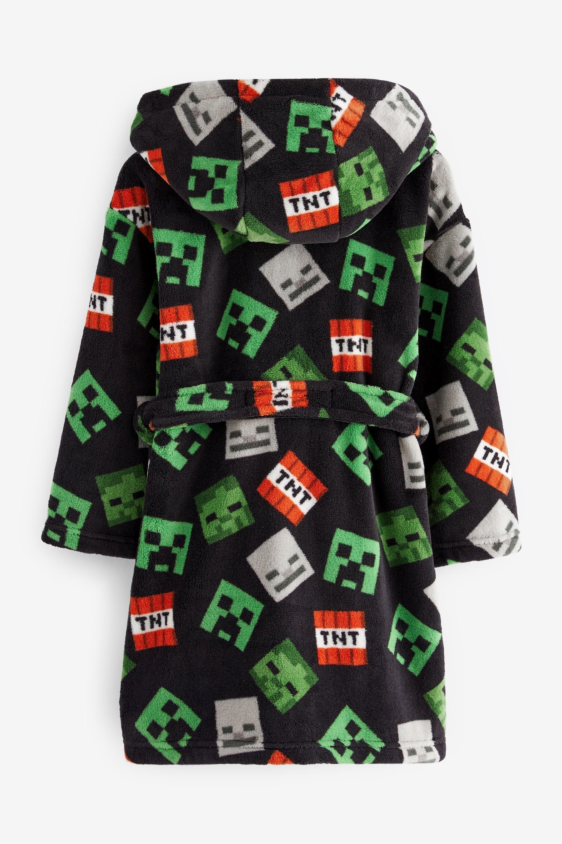 Next Kinderbademantel Bademantel aus Fleece, Polyester