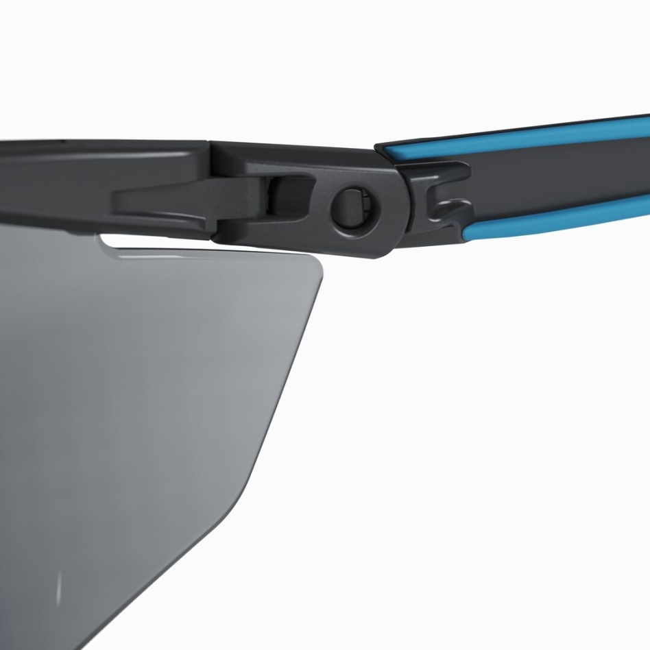 Okulary ochronne Hellberg 23232-001 Argon AF+AS dymnoniebieskie