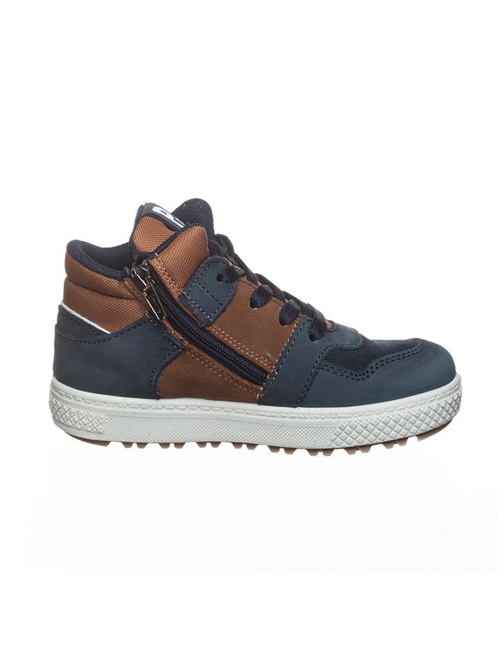 Primigi Leder-Sneakers in Dunkelblau günstig kaufen