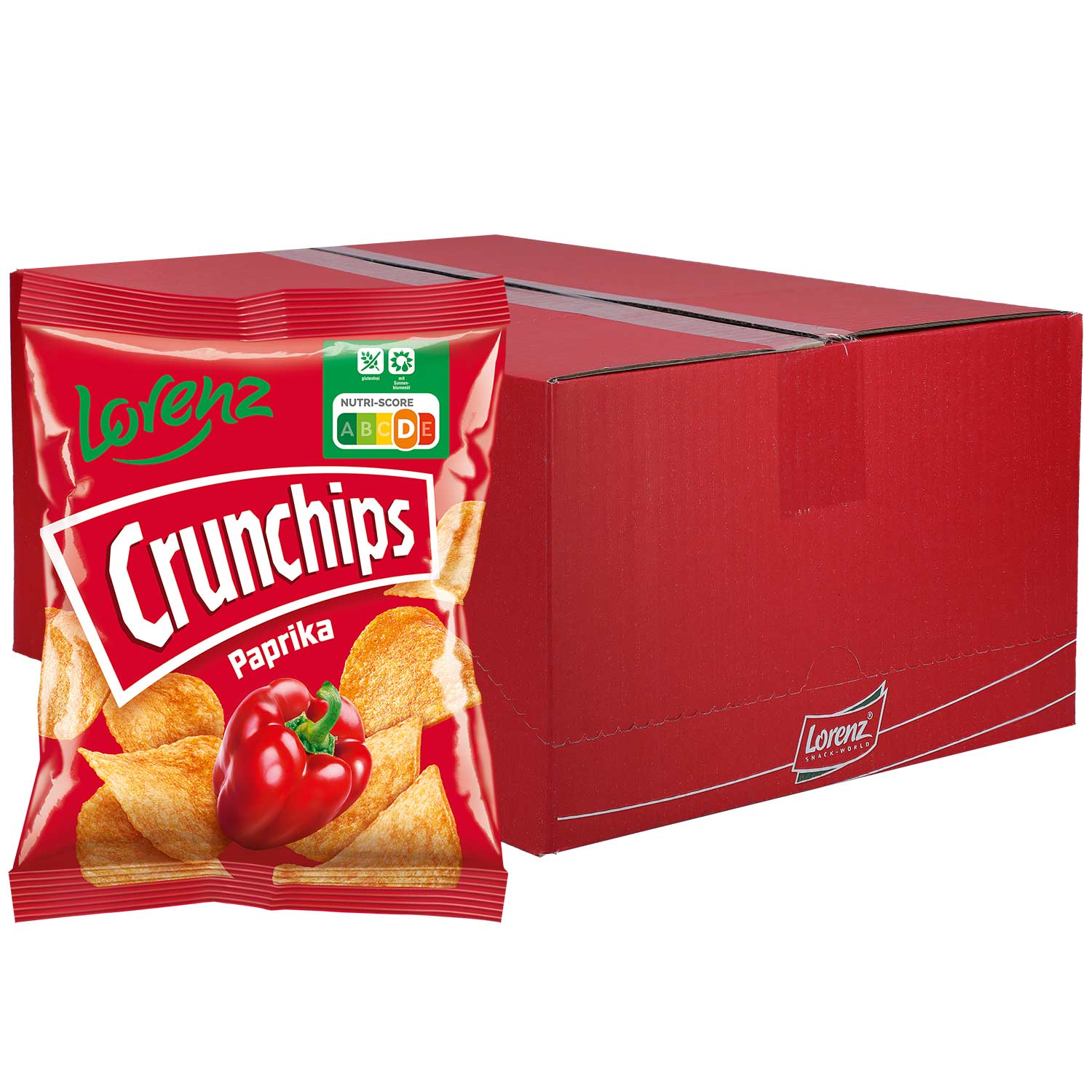 Crunchips Paprika 16x50g