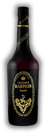 Dauphin VSOP Vieille Reserve Dauphin VSOP Vieille Reserve Calvados Dauphin VSOP Vieille Réserve mit dem ausgeprägten Bouquet und dem fruchtigen Geschmack frischer Äpfel. 0,7	 Liter - Vol 40%