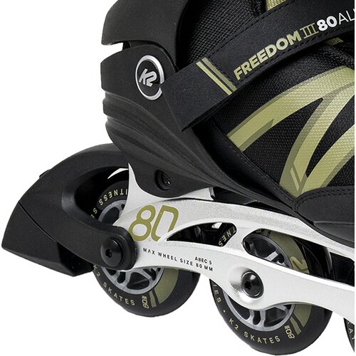 HERREN INLINESKATES FREEDOM III 80 ALU