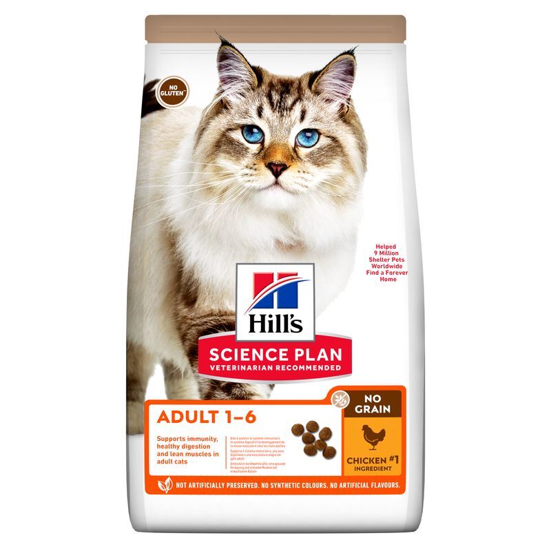 Hill's Trockenfutter Hill's Science Plan No Grain Adult mit Huhn ohne Getreide 1,5 kg