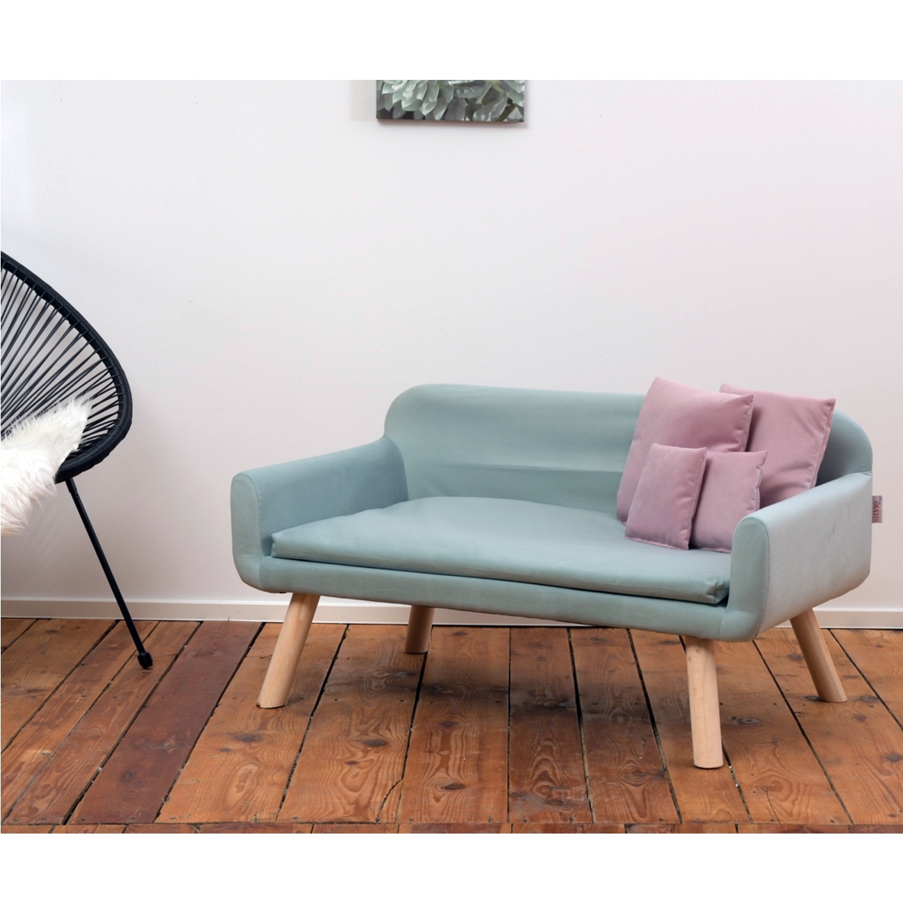 Rohrschneider Hundesofas Rohrschneider Hundesofa Chicago mit Gratis-Beigabe rosa