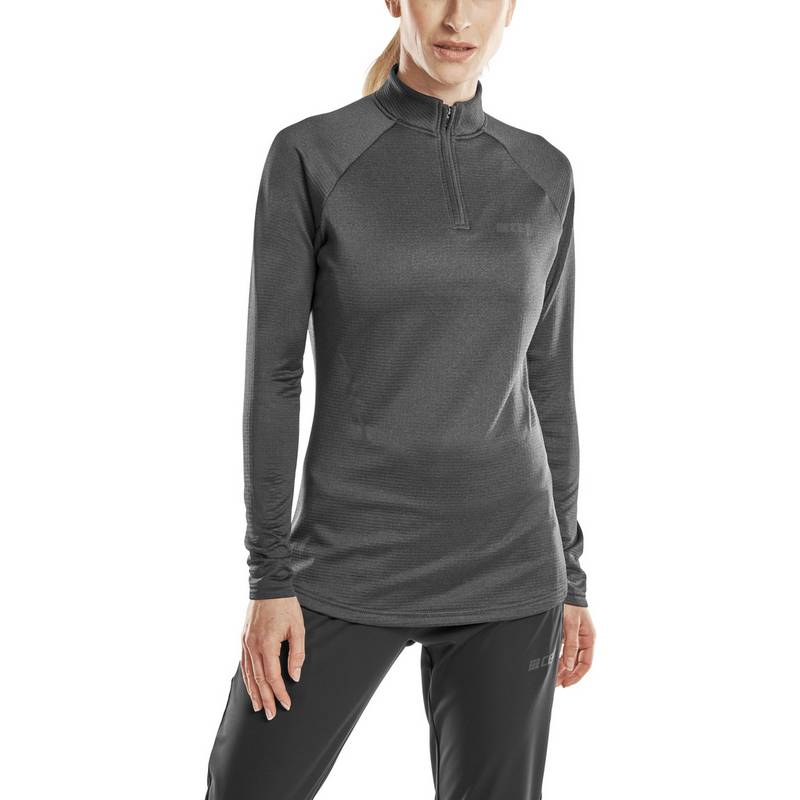 CEP Cold Weather Zip Shirt Longsleeve Laufshirt Damen
