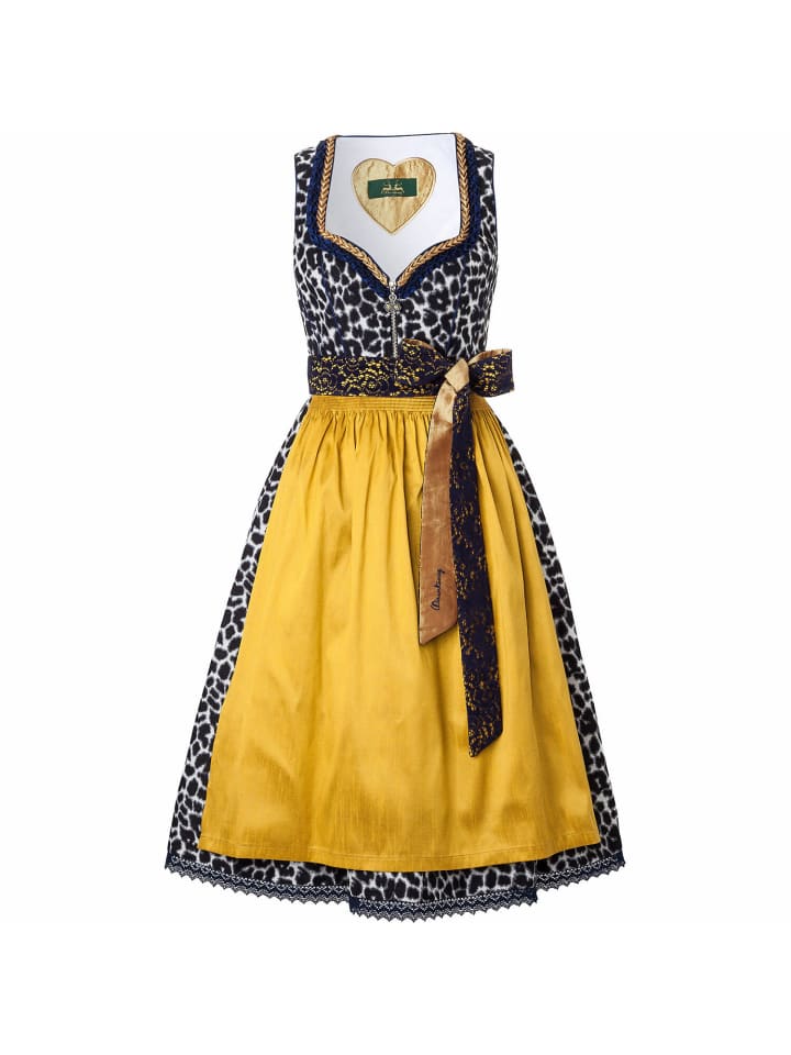 Wiesnkönig Dirndl Enza in Schwarz günstig kaufen 30