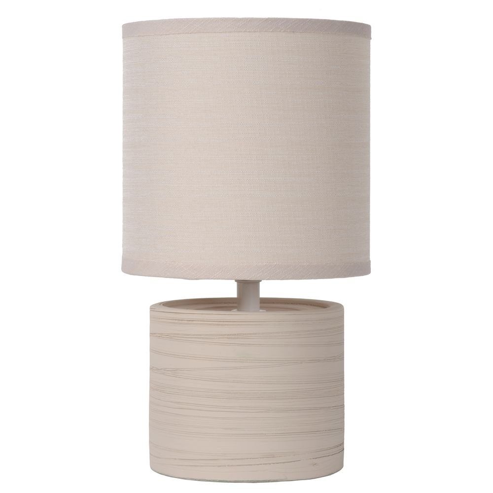 click-licht Tischleuchte Tischleuchte Greasby, E14, Höhe 260mm, creme, keine Angabe, Leuchtmittel enthalten: Nein, warmweiss, Tischleuchte, Nachttischlampe, Tischlampe