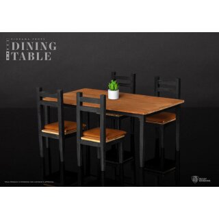 ** % SALE % ** Diorama Props Series Zubehör-Set Dining Table Set