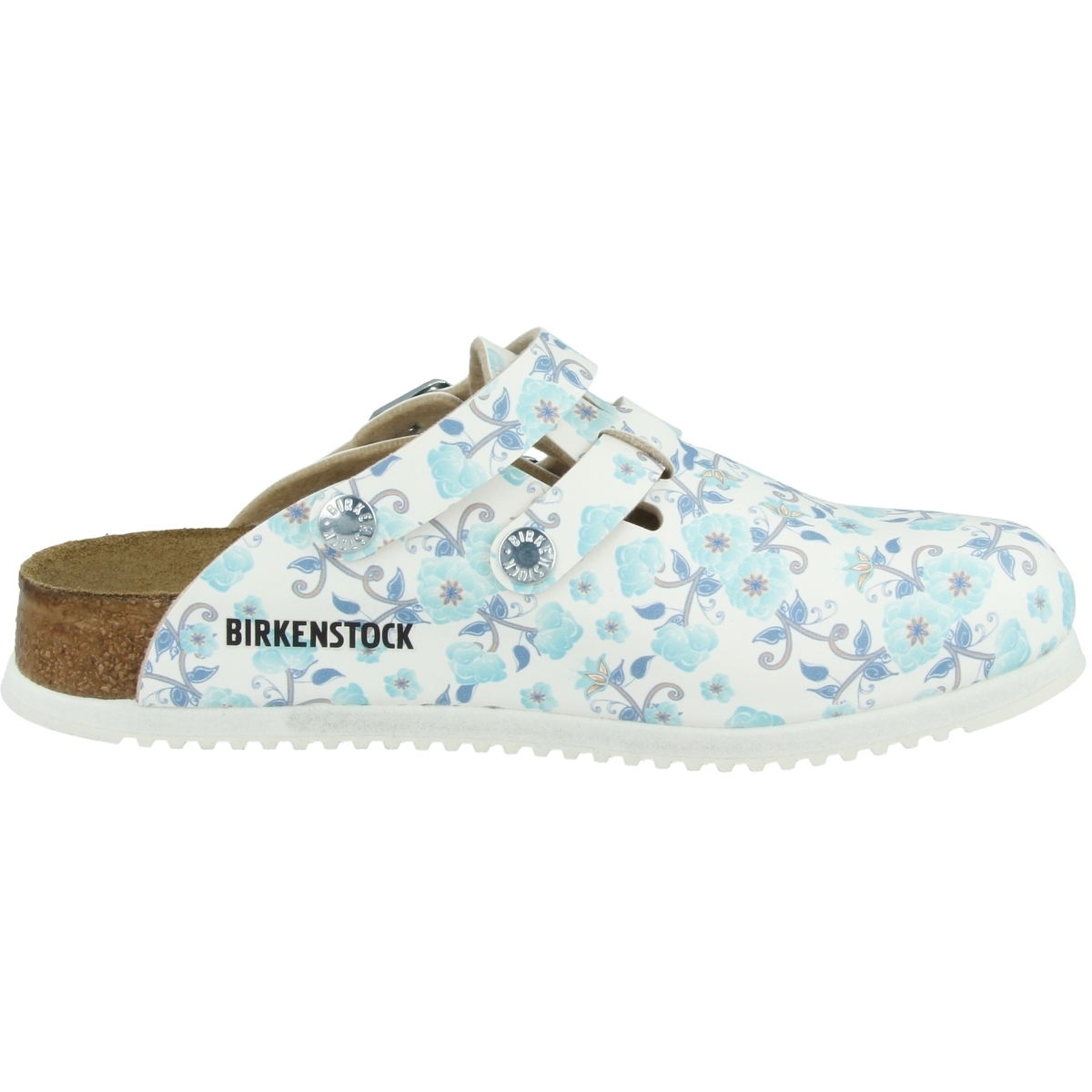 Birkenstock Kay SL Birko-Flor schmal Clogs weiss