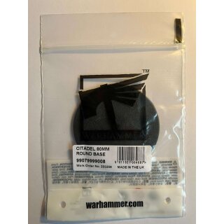 Mailorder: Citadel-Rundbase (80 mm)