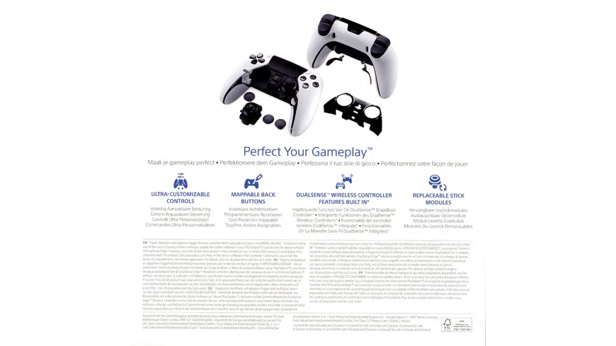 PS5 - DualSense Wireless Controller EDGE Weiß