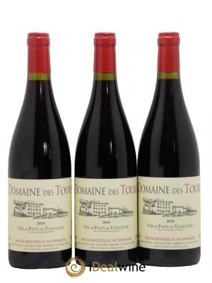 IGP Vaucluse (Vin de Pays de Vaucluse) Domaine des Tours Emmanuel Reynaud  2019 - Lot de 3 Bouteilles