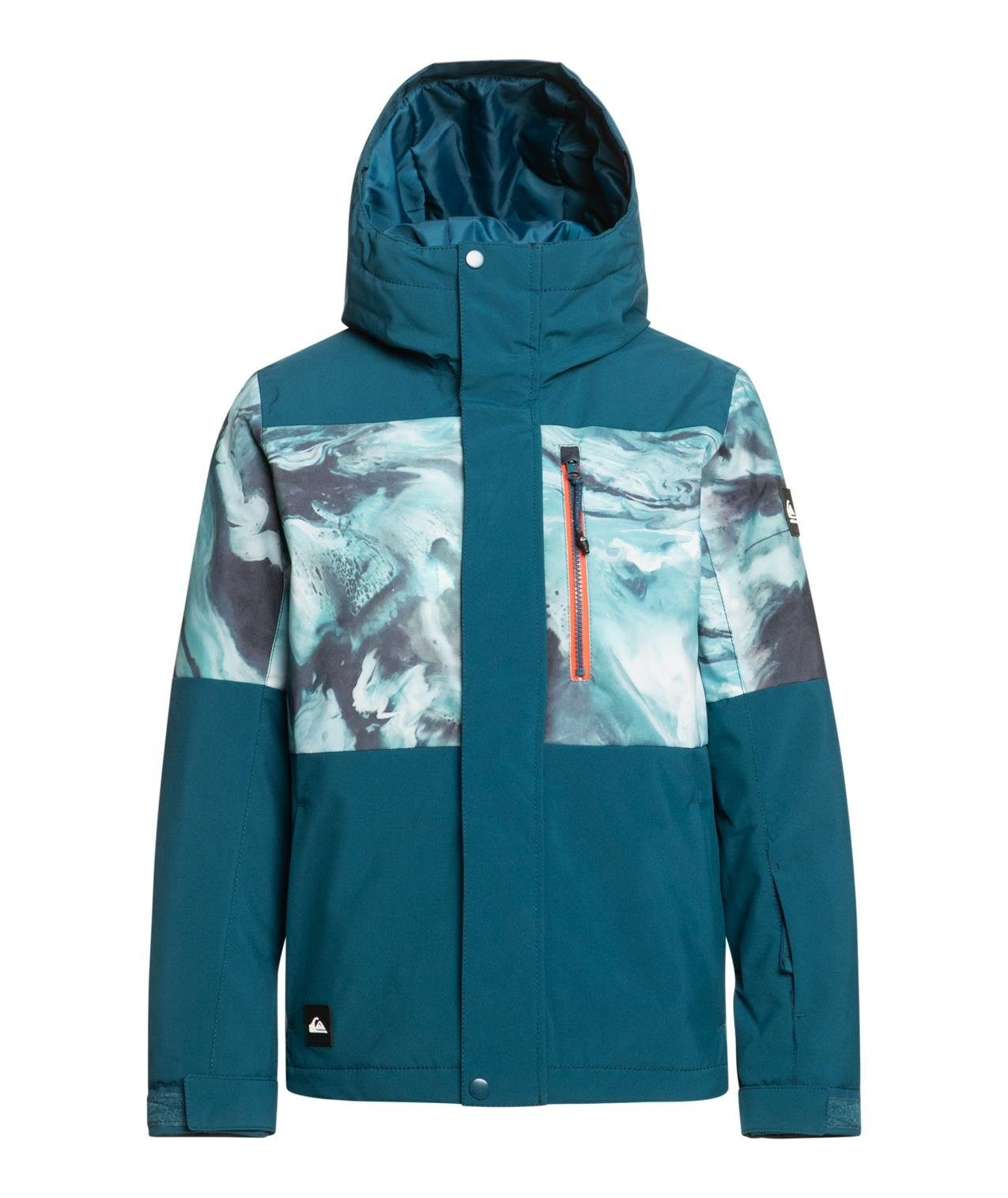 Quiksilver Skijacke Quiksilver Jungen Skijacke MISSION PRINTED BLOCK YOUTH