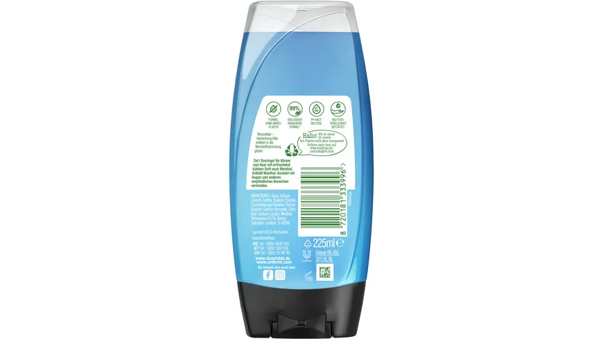 Duschdas Duschgel Ice Kick 225 ml 225 ml