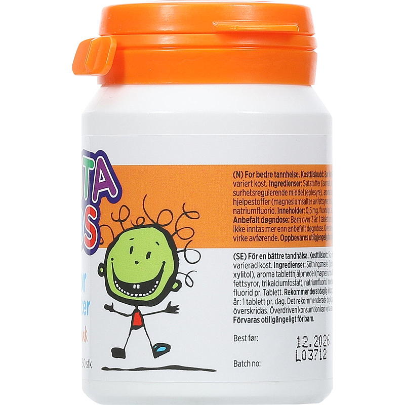 Fluortabletter Dentakids 150 stk