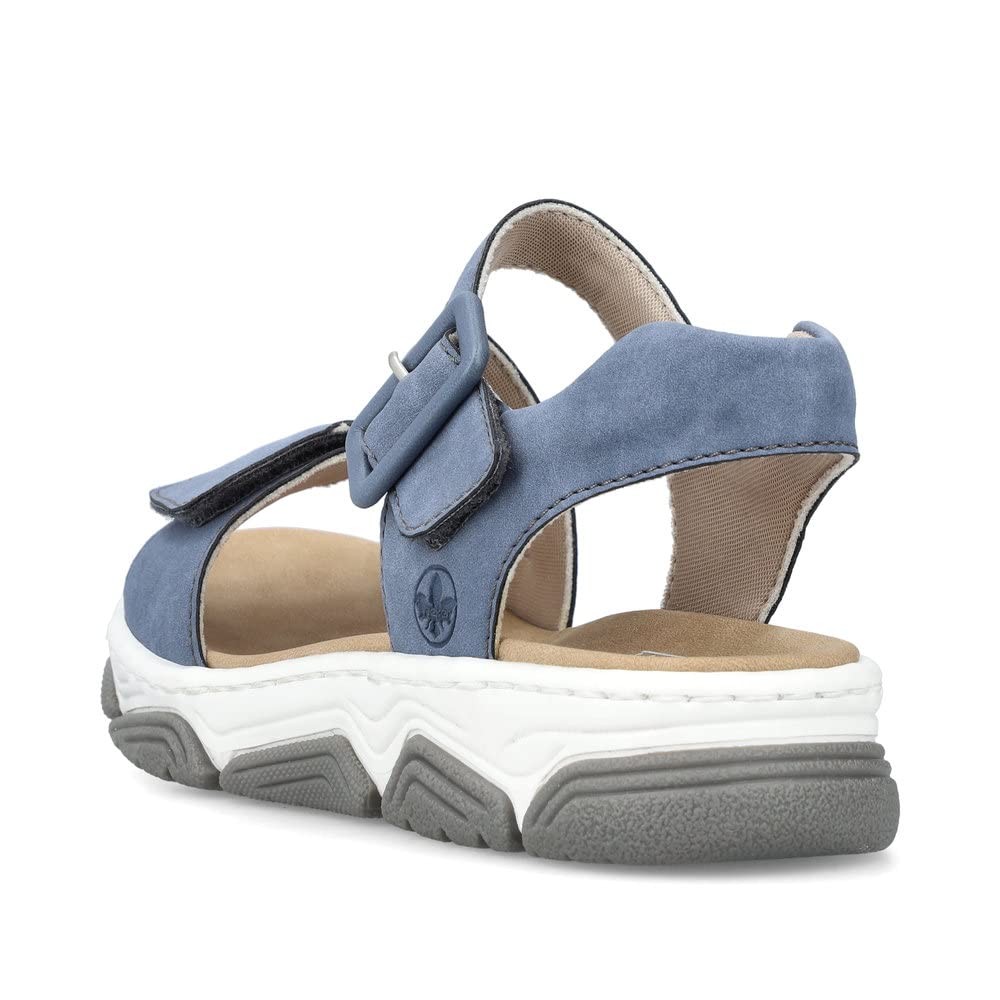 RIEKER Klassische Sandalen blau lightblue