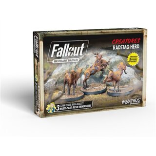 Fallout: Wasteland Warfare - Creatures: Radstag Herd (EN)