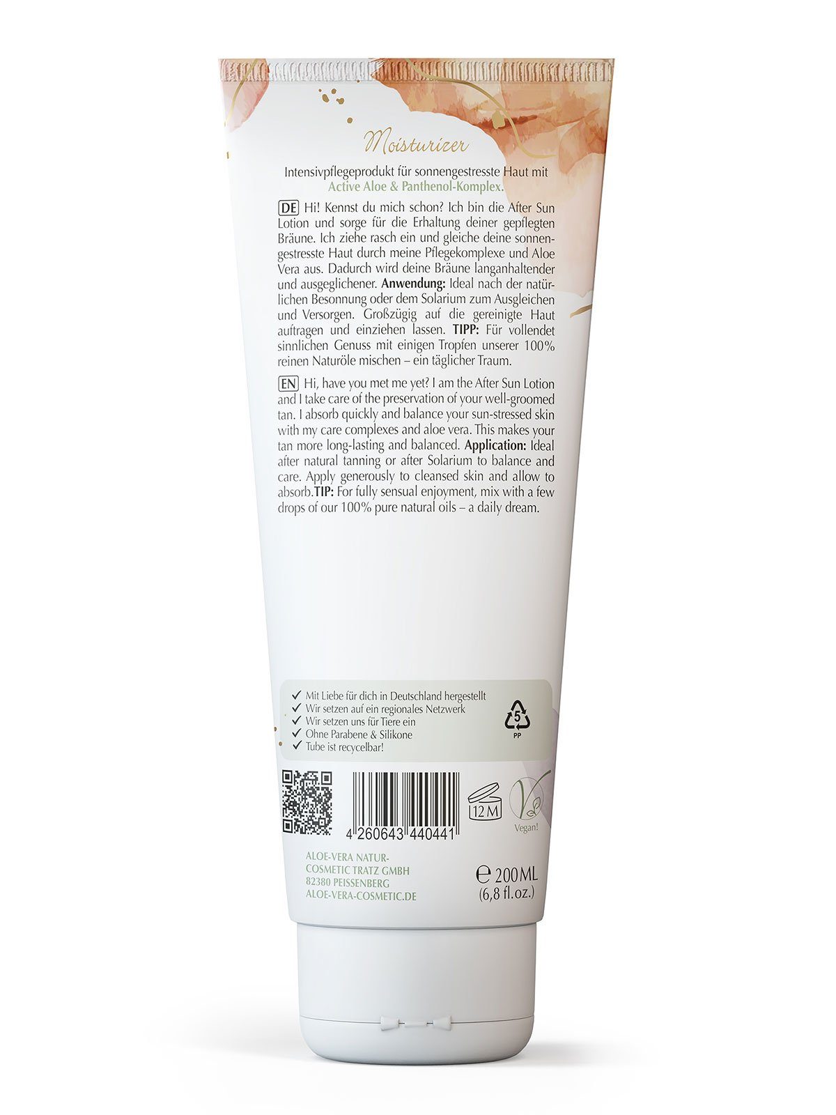 Aloe Vera Cosmetic Tratz After Sun-Lotion, 1-tlg.