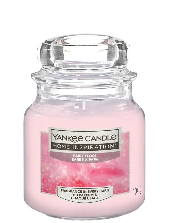 „Yankee Candle Home Inspiration“ žvakė „Fairy Floss“, maža
