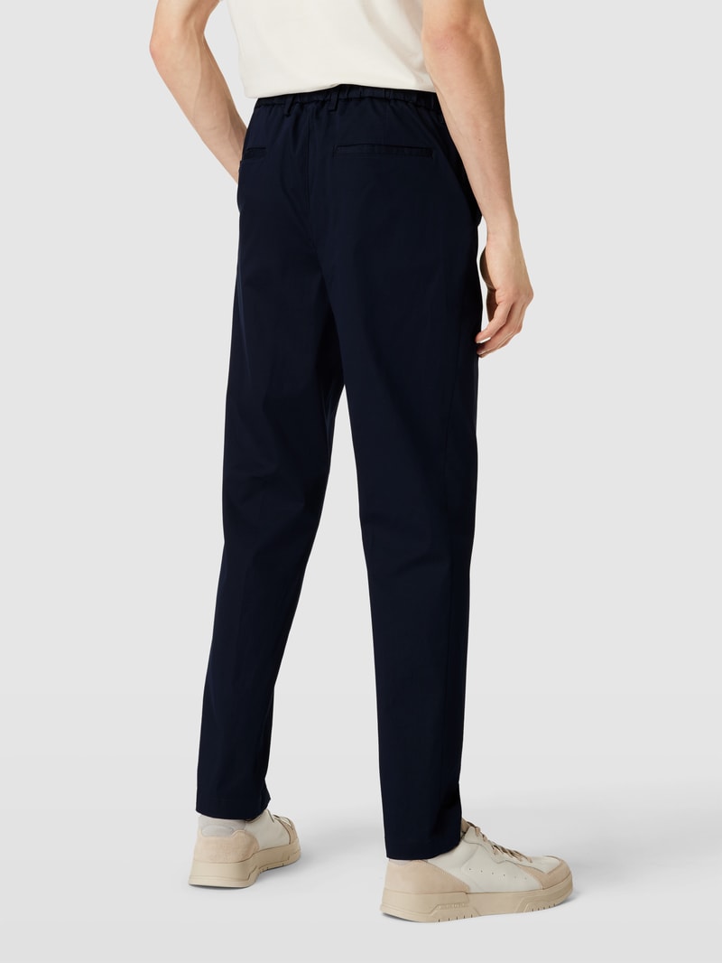 Hose mit elastischem Bund in blau