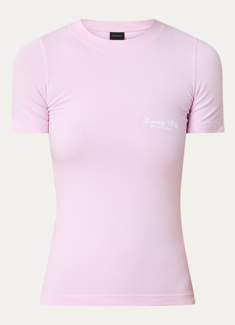 T-shirt Balenciaga con logo stampato