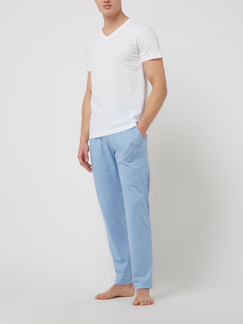T-Shirt aus Baumwolle im 2er-Pack in weiß