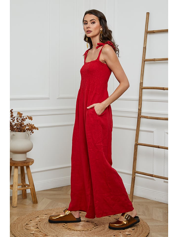 La Compagnie Du Lin Leinen-Jumpsuit 