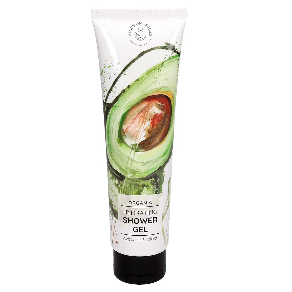 Hands on Veggies Shower Gel Avocado & Viola 150 ml