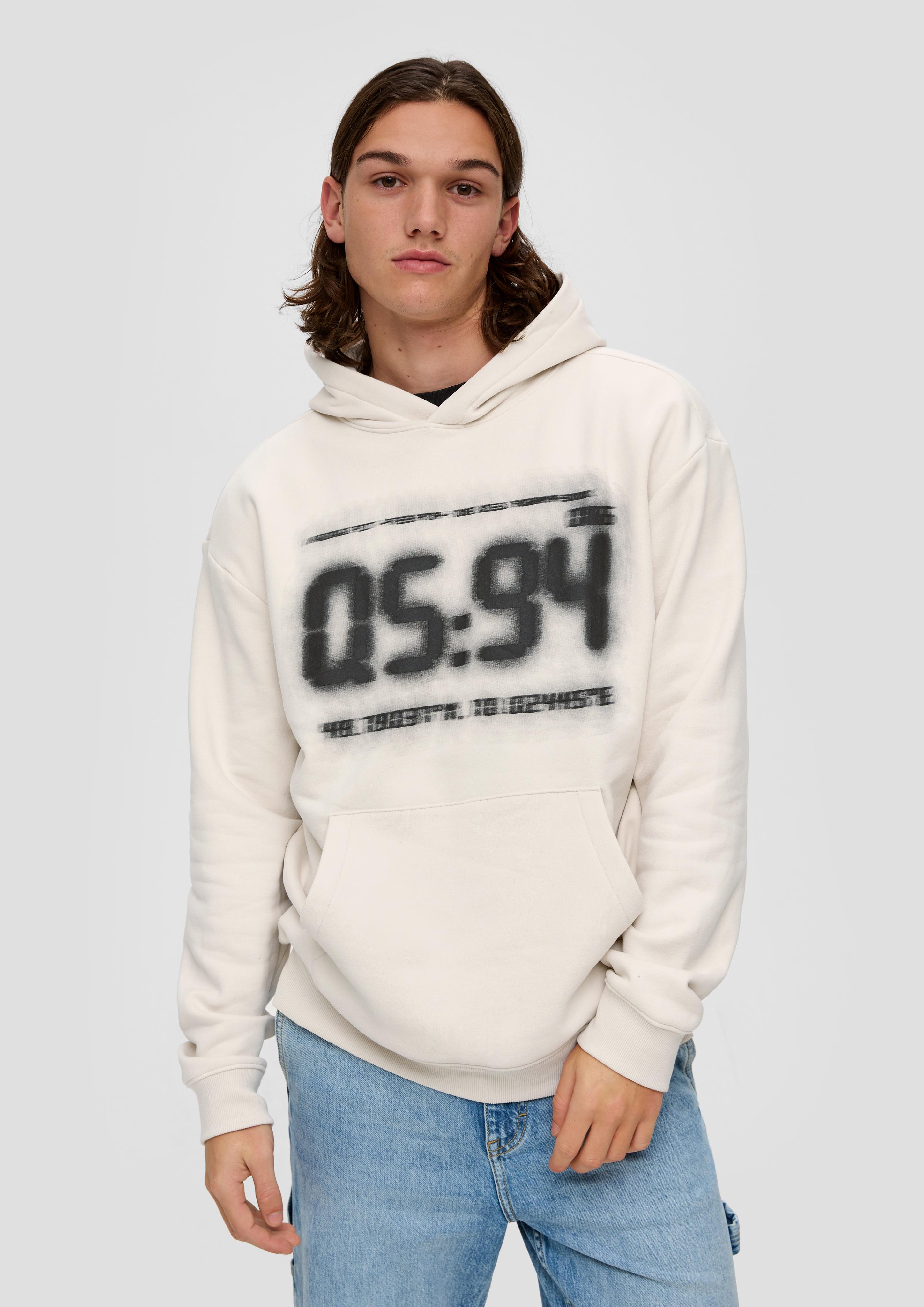 Kapuzensweatshirt mit Frontprint  2138965-03D0